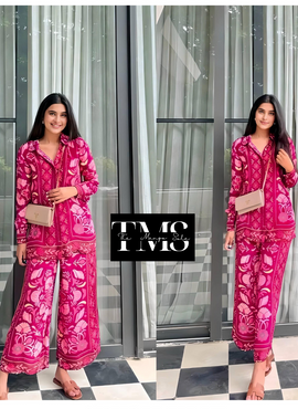 * Viscose Co-Ord Set For Women's *