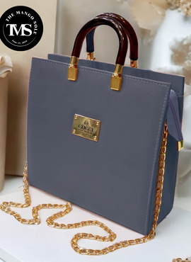 Premium Imported Acrylic Handle with Long Strong Chain Bag