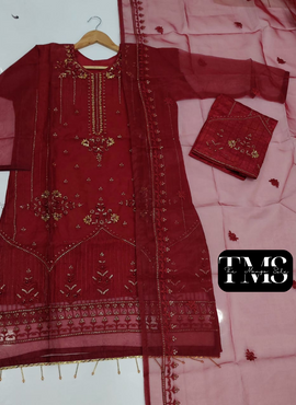 Organza 3pcs Suit