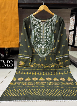 * Khaddar Suit *