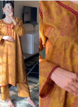 * Cotton Dress Co-Ord Set *