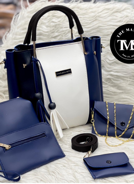 ** CK High Quality Synthetic Leather 5 Piece Set With Cloud Bag Long wallet Zipper Wallet And Mini wallet **