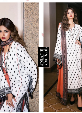 * Party Wear With Pure Cotton Fabric *