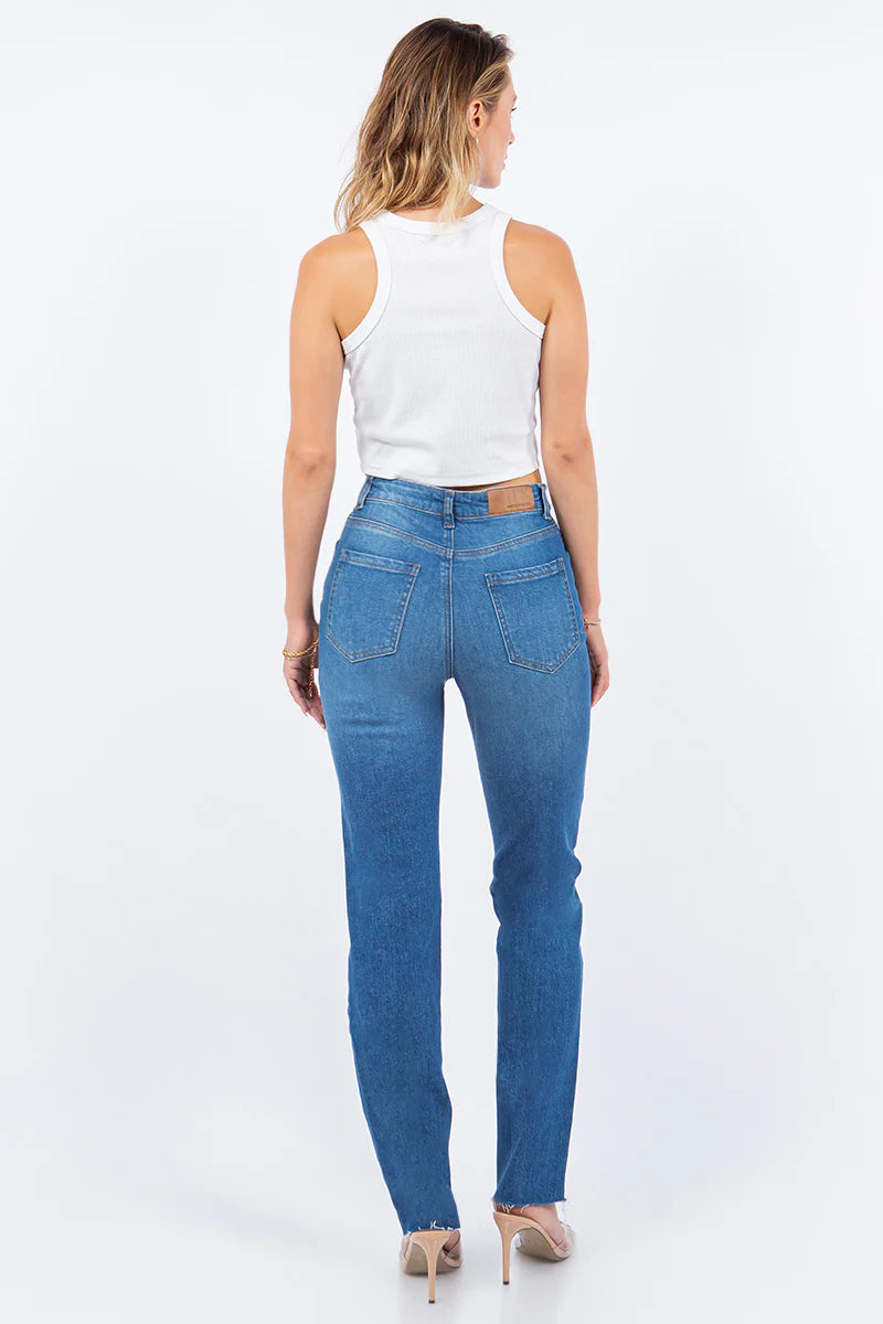 TMS Women Mid-Blue Skinny fitted Jeans