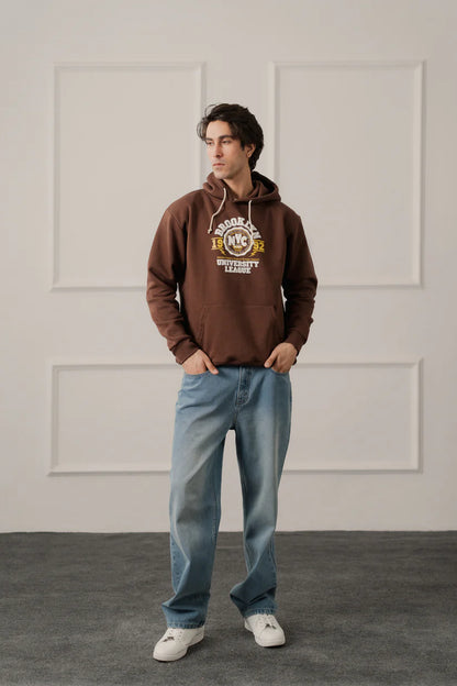 TMSBlue Mid Washed Straight Fit Denim Jeans