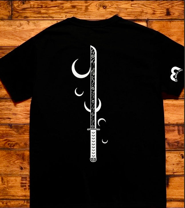 TMS "Lunar Blade" Unisex Drop Shoulder Tee