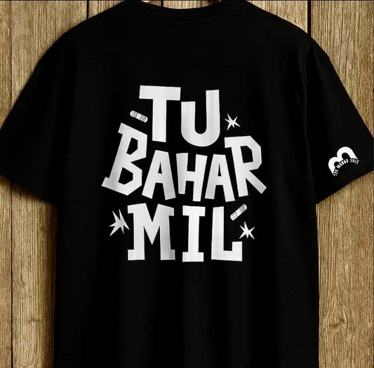 TMS Funky Drop Shoulder - Midnight Black