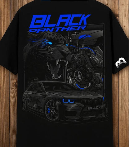 TMS Uni Sex Drop Shoulder Black Tiger