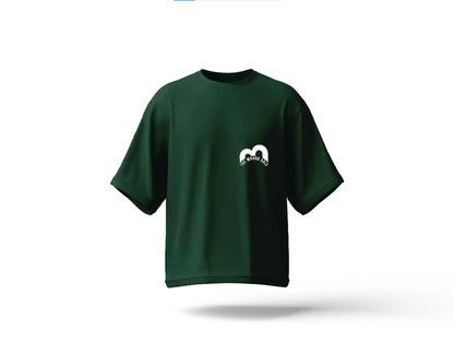 TMS Uni Sex Basic Drop Shoulder Green