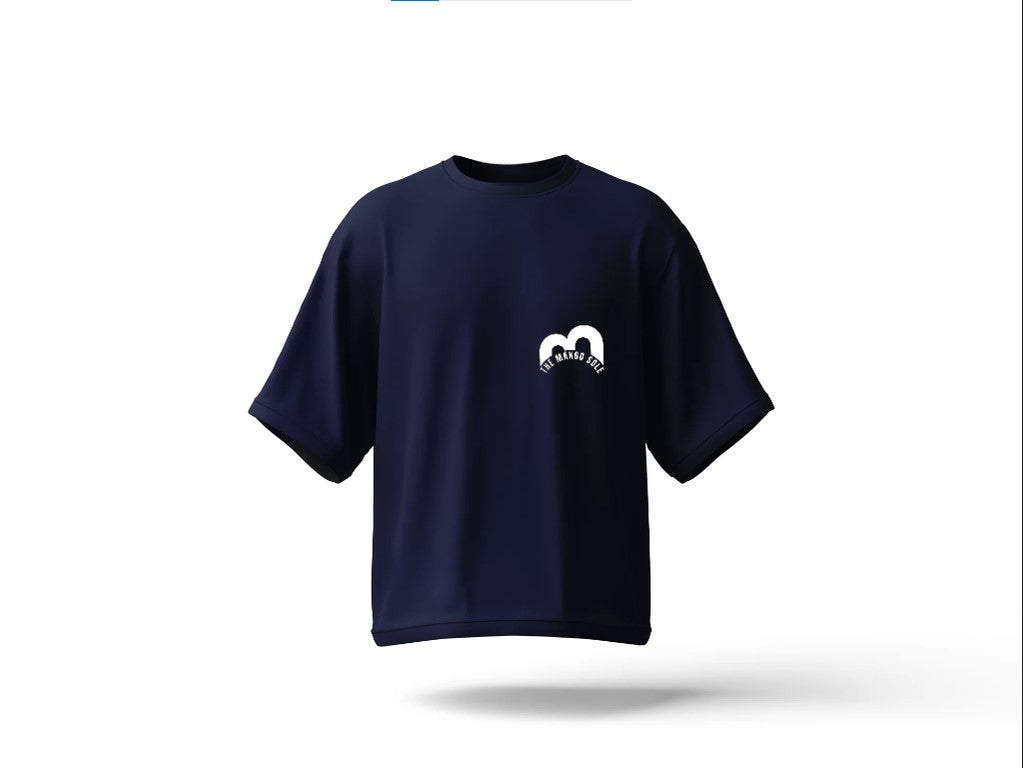 TMS Uni Sex Basic Drop Shoulder Navy