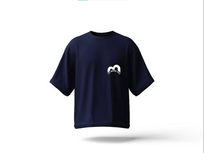 TMS Uni Sex Basic Drop Shoulder Navy