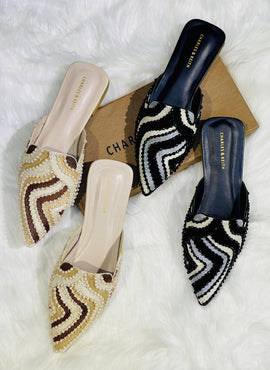 C&K Embroidered Flats  👠👠