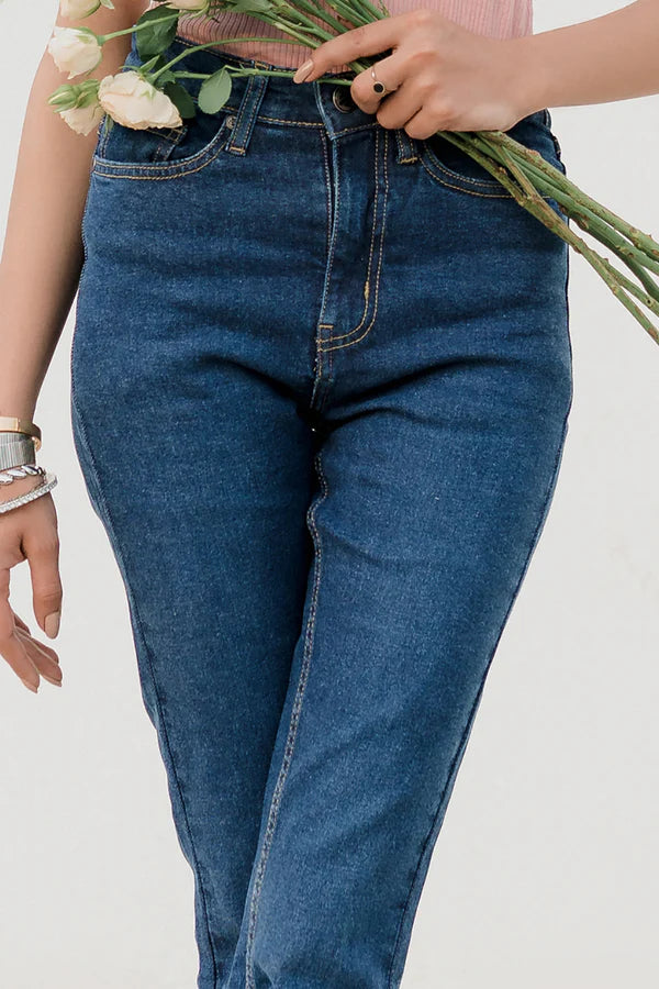 TMS Women Basic Jean Blue