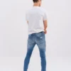 Men Slim Fit Light Blue Denim Jeans