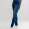 CiaraBasicFitJeans_4 Essential Stretch Mid-Blue Skinny Jeans for Women