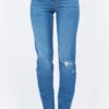 Company-107 Women’s Skinny Jeans – Vibrant Mid-Blue Comfort Stretch