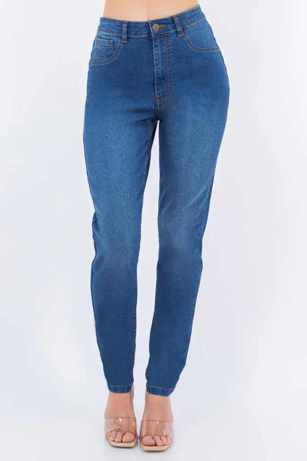 Deep Blue Skinny Jeans