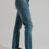 Men Blue Mid Washed Slim Fit Denim Jeans