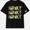 Money Print Unisex Drop Shoulder