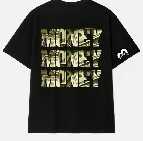 Money Print Unisex Drop Shoulder