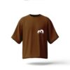 Brown Unisex Drop Shoulder