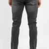 Men Slim Fit Grey Denim Jeans