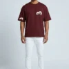 Maroon Unisex Drop-Shoulder