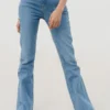 WDS23002-LIGHTBLUE_1 Vintage-Inspired Light Wash Bootcut Jeans
