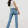 WDS23002-LIGHTBLUE_6 Vintage-Inspired Light Wash Bootcut Jeans