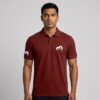 IMG_3927 Premium Maroon Cotton Pique Polo Shirt