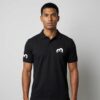 IMG_3929 Premium Black Cotton Pique Polo Shirt