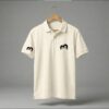 Premium Off-White Cotton Pique Polo