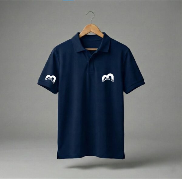 IMG_3932 Premium Navy Blue Cotton Pique Polo Shirt